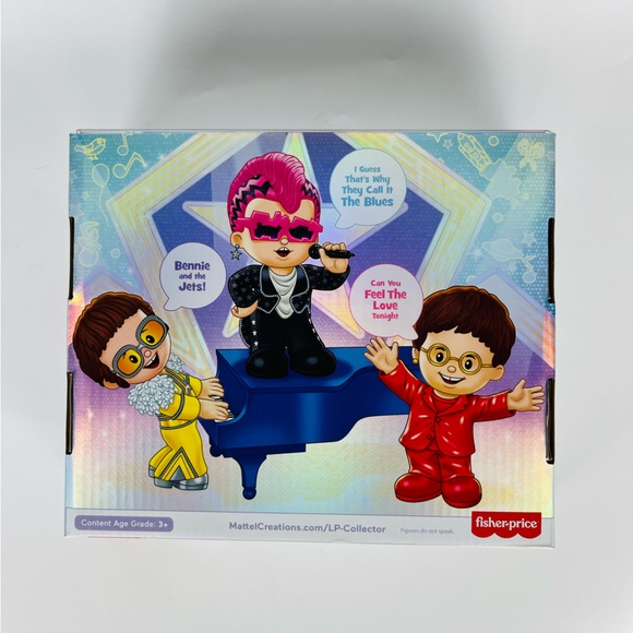 Fisher Price Little People Collector Elton John Special Edition Figure Set - Picture 5 of 6